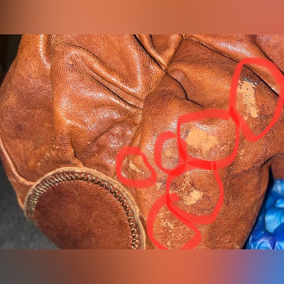 👝Brown and Round Genuine Leather Fossil Bag 🤩 - Picture 7 of 7